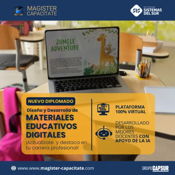 Diseño y Desarrollo de Materiales Educativos Digitales